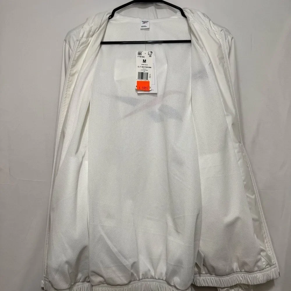 Reebok CL F Vector Windbreaker Women's Size M - Picture 4 of 6